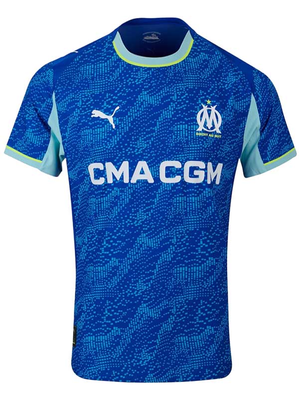 Olympique de Marseille terza maglia da calcio per adulti divisa da calcio sportiva da uomo terza maglia da calcio 2025-2026